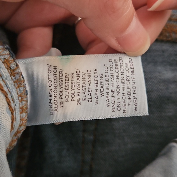 LOFT Women's Deep Indigo Straight Jeans - Picture 5 of 8